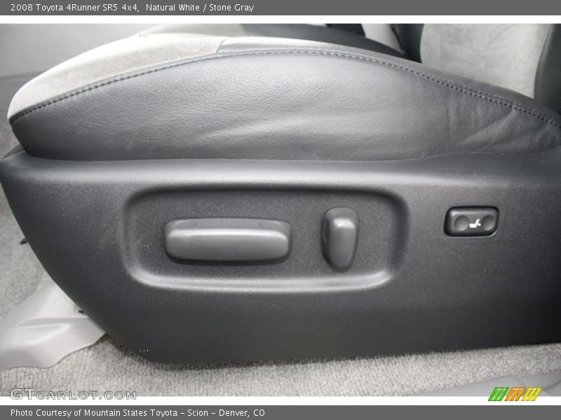 Natural White / Stone Gray 2008 Toyota 4Runner SR5 4x4