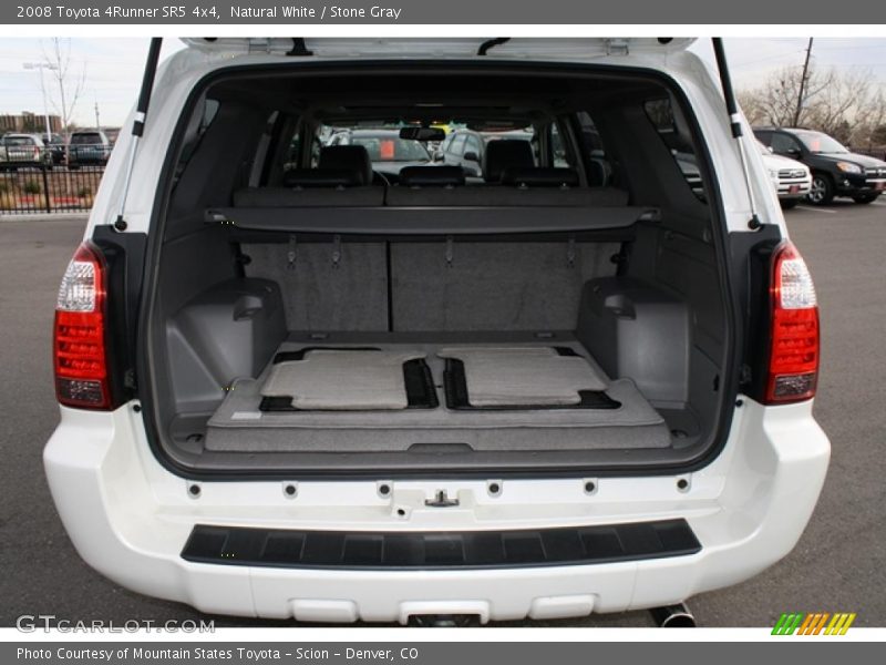 Natural White / Stone Gray 2008 Toyota 4Runner SR5 4x4