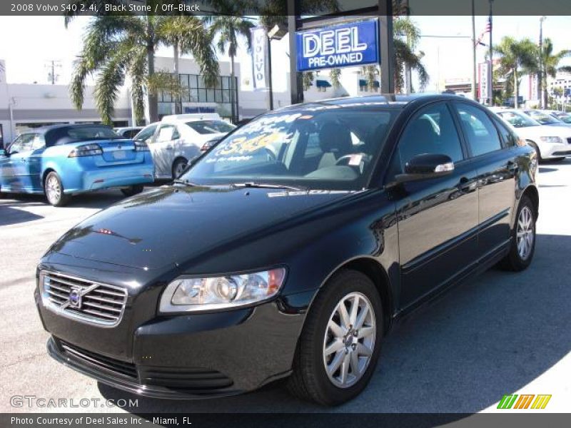 Black Stone / Off-Black 2008 Volvo S40 2.4i