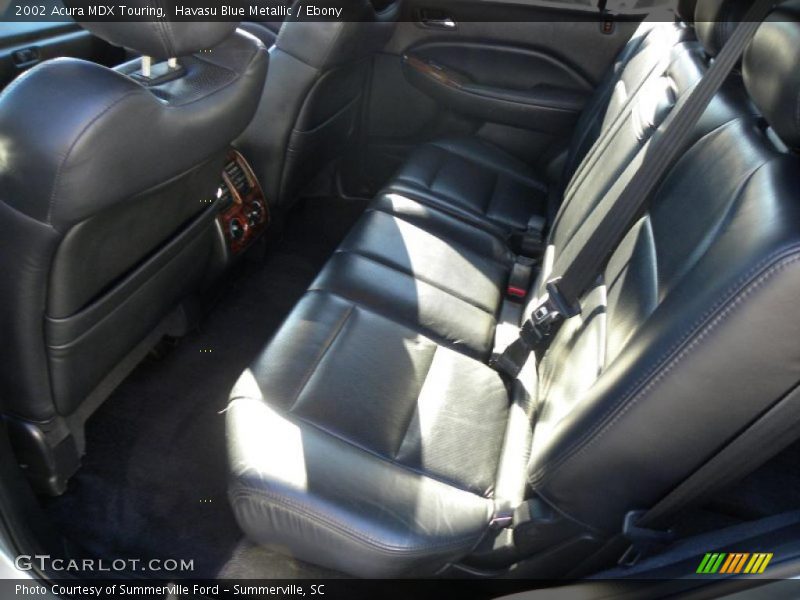  2002 MDX Touring Ebony Interior