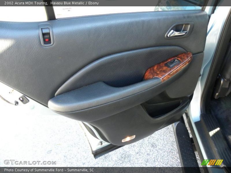 Havasu Blue Metallic / Ebony 2002 Acura MDX Touring