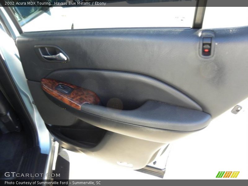 Havasu Blue Metallic / Ebony 2002 Acura MDX Touring