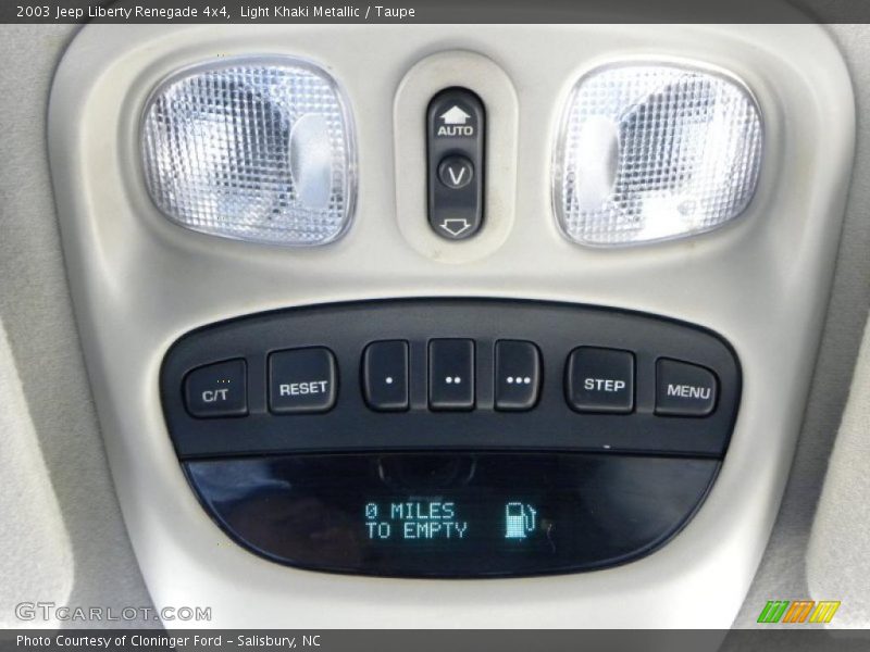 Light Khaki Metallic / Taupe 2003 Jeep Liberty Renegade 4x4