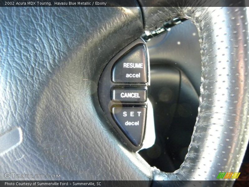 Havasu Blue Metallic / Ebony 2002 Acura MDX Touring