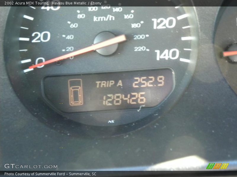 Havasu Blue Metallic / Ebony 2002 Acura MDX Touring