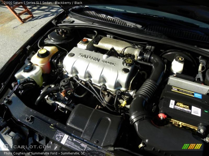 2000 S Series SL1 Sedan Engine - 1.9 Liter SOHC 8-Valve 4 Cylinder