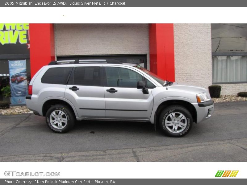 Liquid Silver Metallic / Charcoal 2005 Mitsubishi Endeavor LS AWD