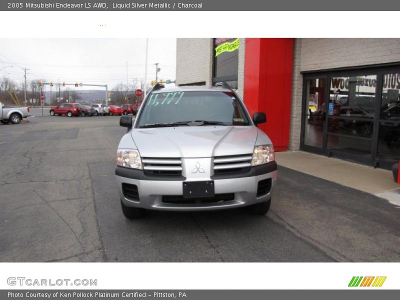 Liquid Silver Metallic / Charcoal 2005 Mitsubishi Endeavor LS AWD