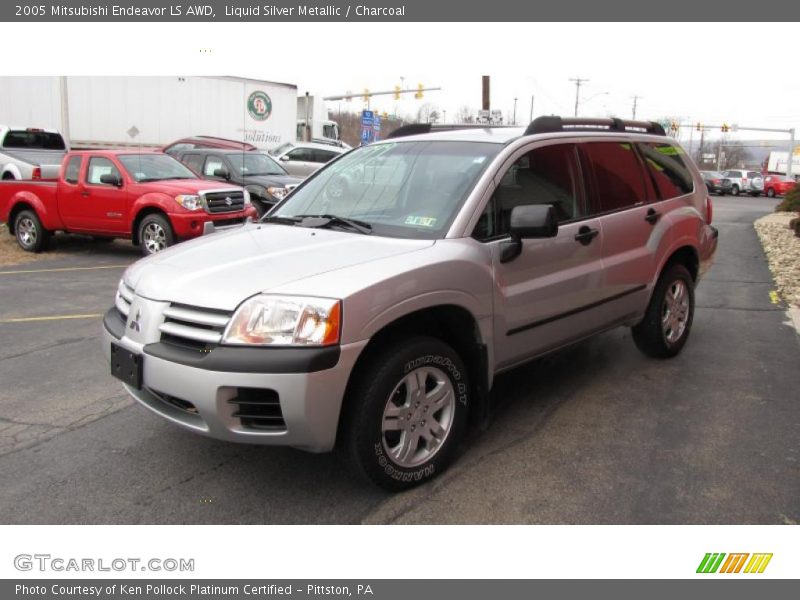 Liquid Silver Metallic / Charcoal 2005 Mitsubishi Endeavor LS AWD