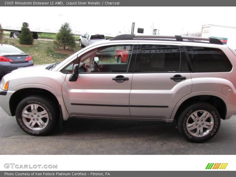 Liquid Silver Metallic / Charcoal 2005 Mitsubishi Endeavor LS AWD