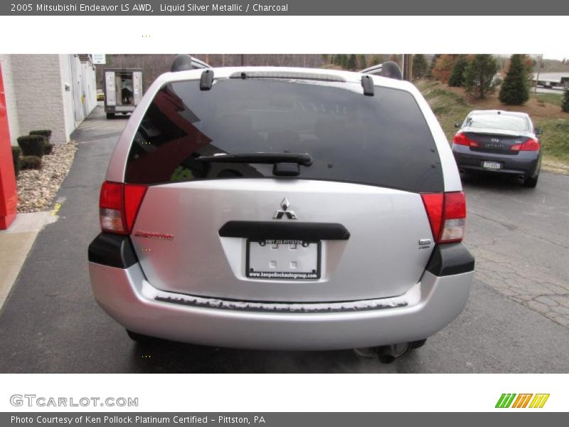 Liquid Silver Metallic / Charcoal 2005 Mitsubishi Endeavor LS AWD