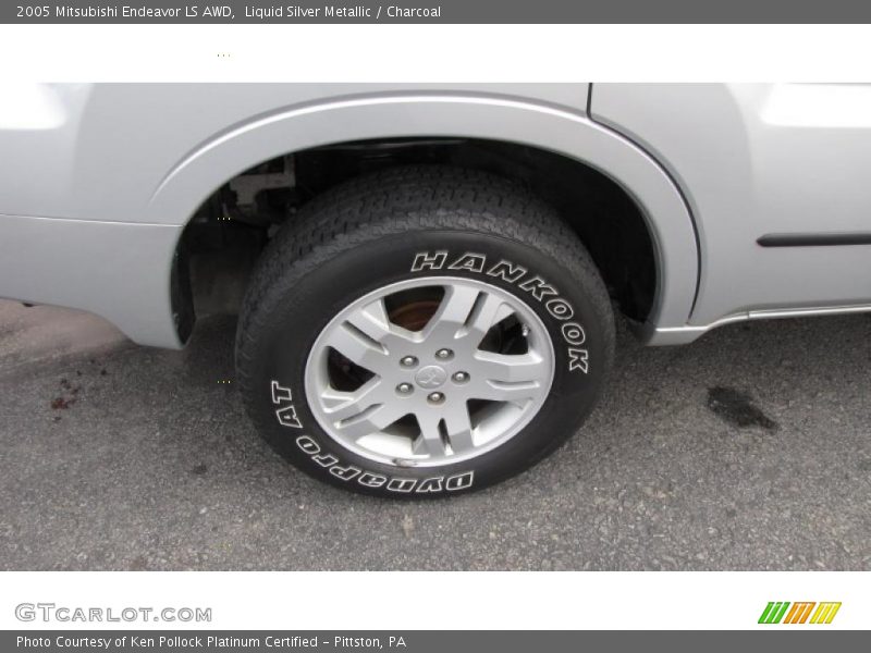 Liquid Silver Metallic / Charcoal 2005 Mitsubishi Endeavor LS AWD