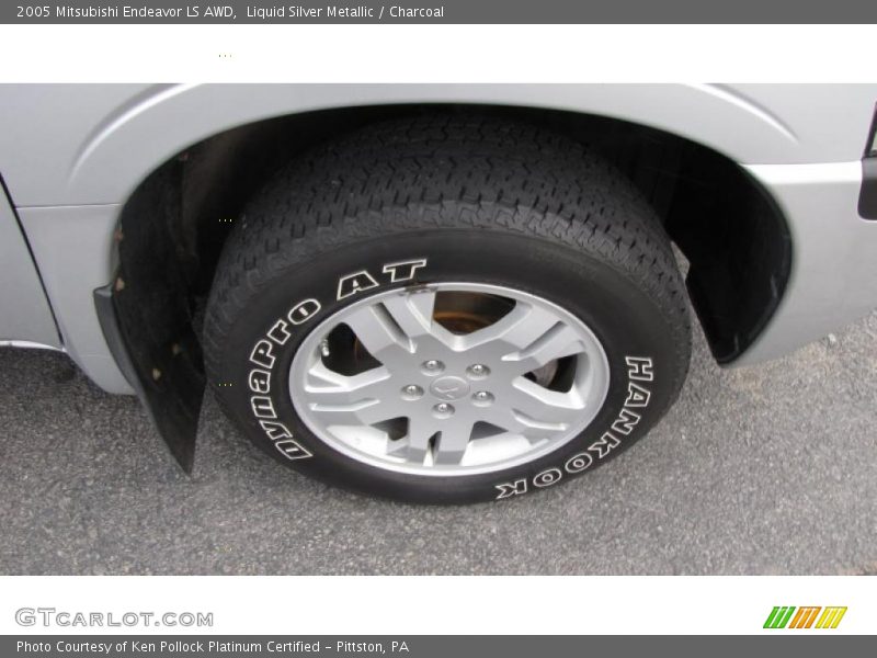 Liquid Silver Metallic / Charcoal 2005 Mitsubishi Endeavor LS AWD