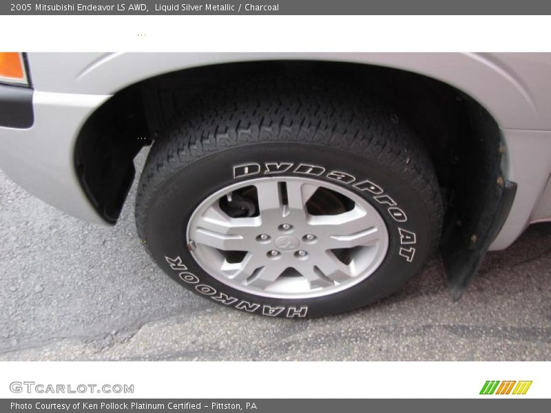 Liquid Silver Metallic / Charcoal 2005 Mitsubishi Endeavor LS AWD