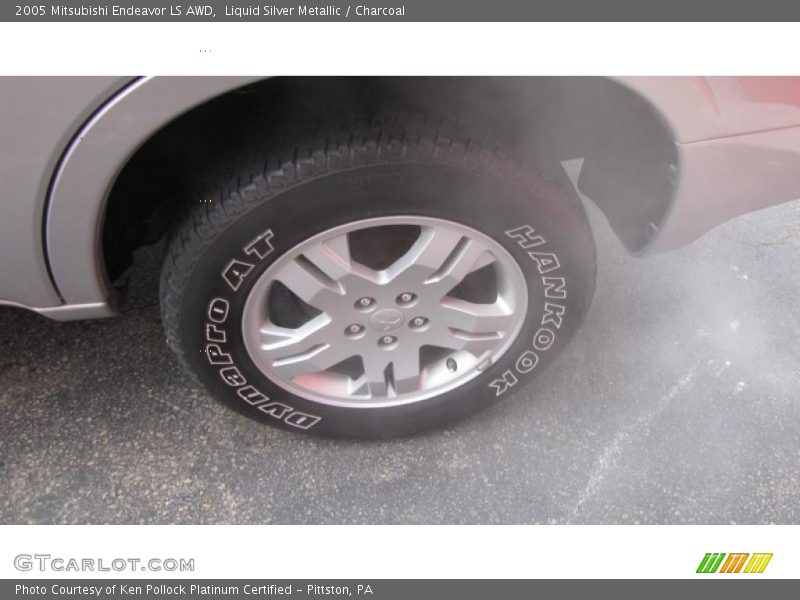 Liquid Silver Metallic / Charcoal 2005 Mitsubishi Endeavor LS AWD