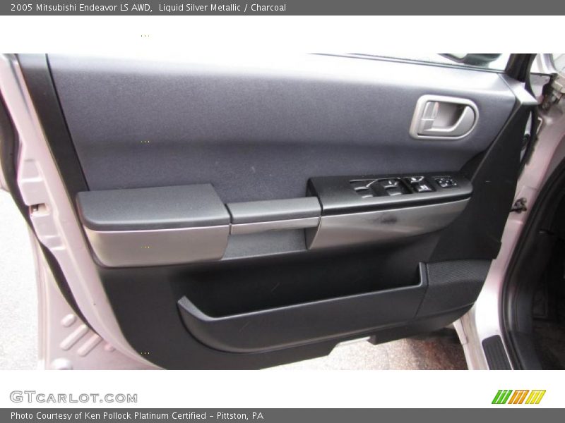 Liquid Silver Metallic / Charcoal 2005 Mitsubishi Endeavor LS AWD