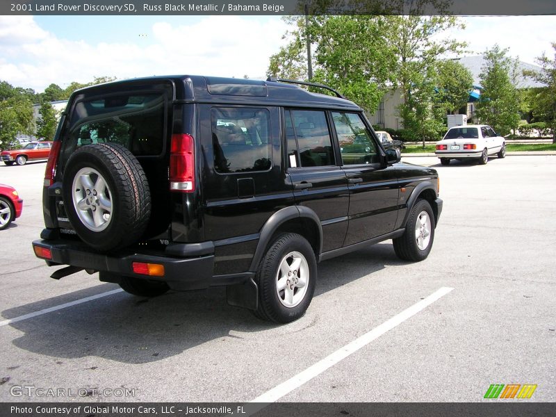 Russ Black Metallic / Bahama Beige 2001 Land Rover Discovery SD