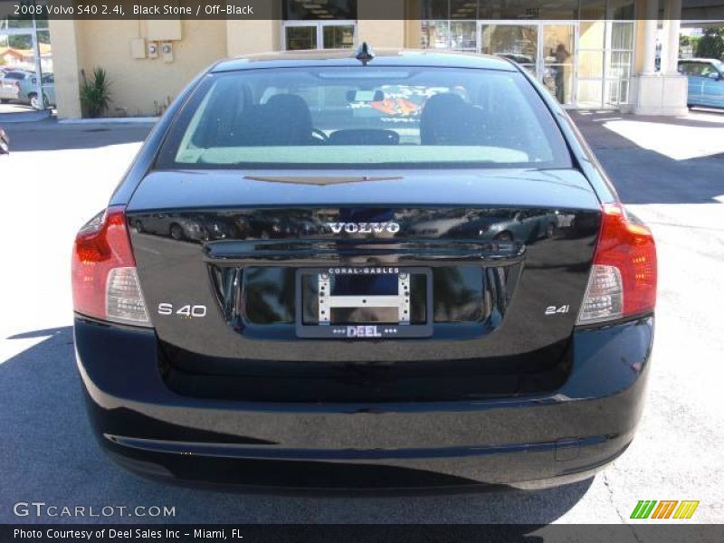 Black Stone / Off-Black 2008 Volvo S40 2.4i