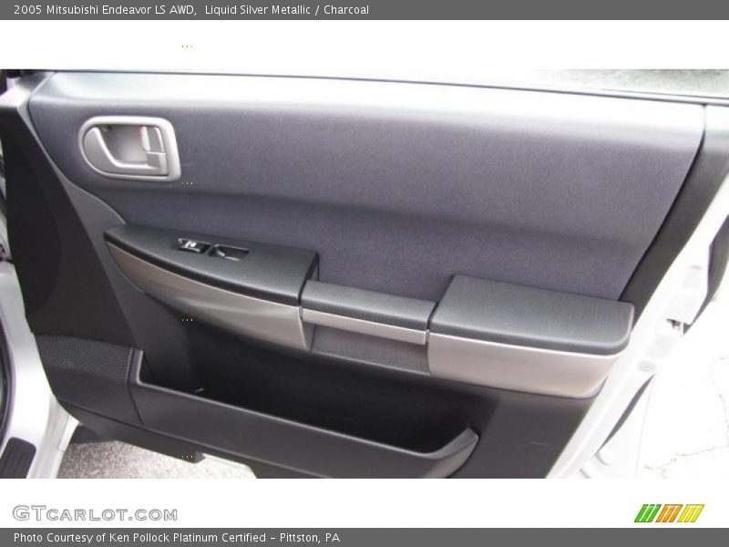 Liquid Silver Metallic / Charcoal 2005 Mitsubishi Endeavor LS AWD
