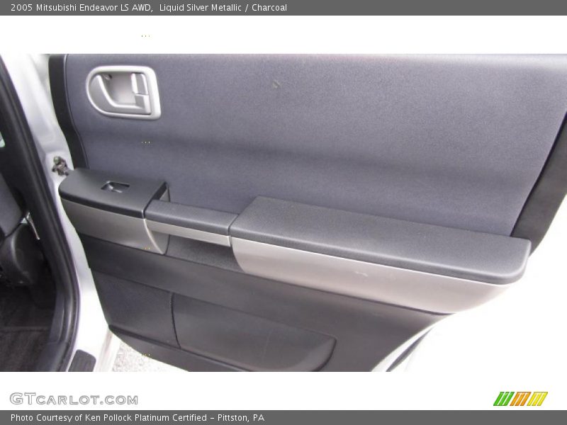 Liquid Silver Metallic / Charcoal 2005 Mitsubishi Endeavor LS AWD
