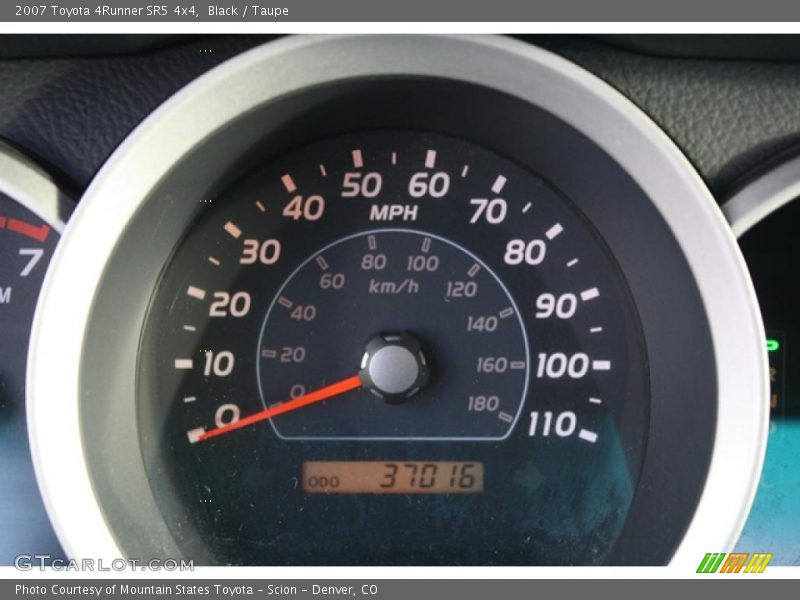 Black / Taupe 2007 Toyota 4Runner SR5 4x4