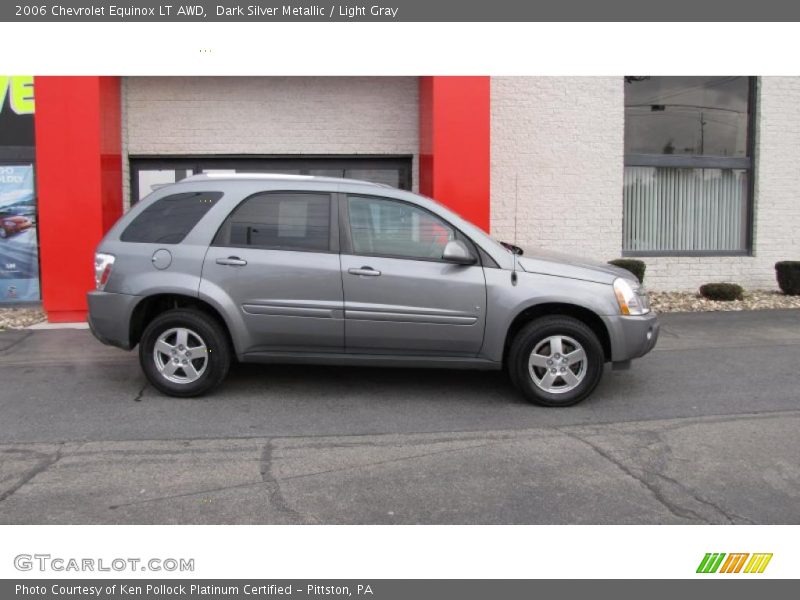 Dark Silver Metallic / Light Gray 2006 Chevrolet Equinox LT AWD