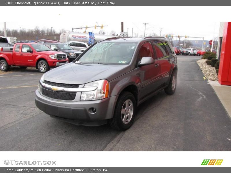Dark Silver Metallic / Light Gray 2006 Chevrolet Equinox LT AWD