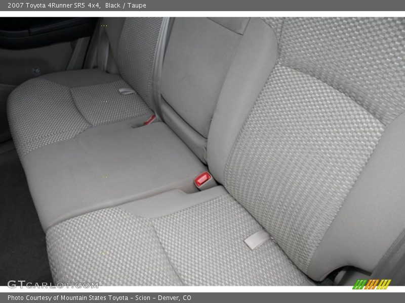Black / Taupe 2007 Toyota 4Runner SR5 4x4