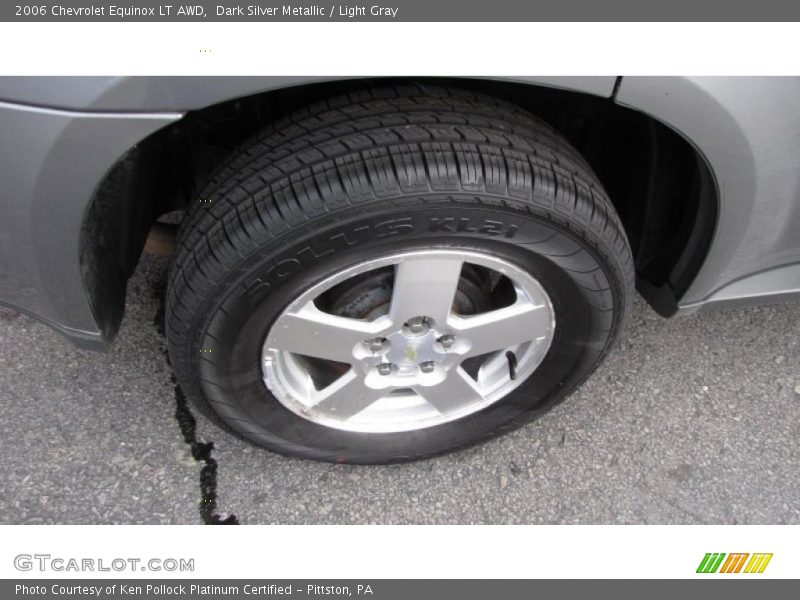 Dark Silver Metallic / Light Gray 2006 Chevrolet Equinox LT AWD