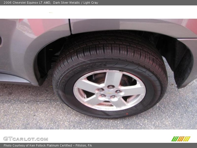 Dark Silver Metallic / Light Gray 2006 Chevrolet Equinox LT AWD