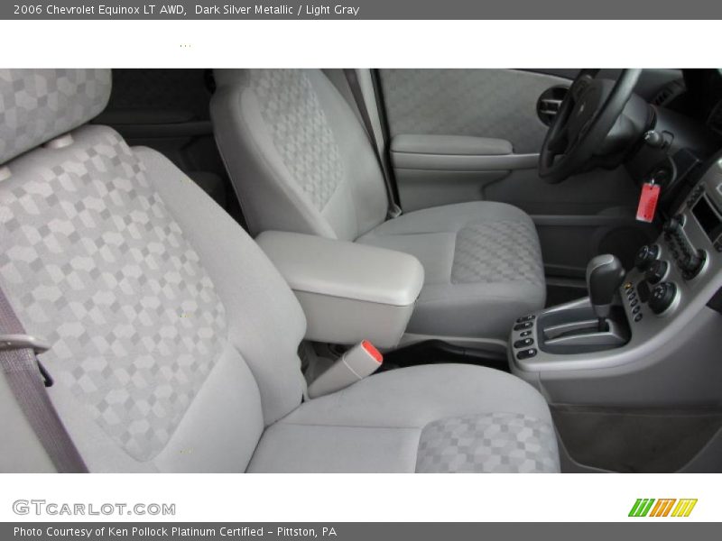 Dark Silver Metallic / Light Gray 2006 Chevrolet Equinox LT AWD