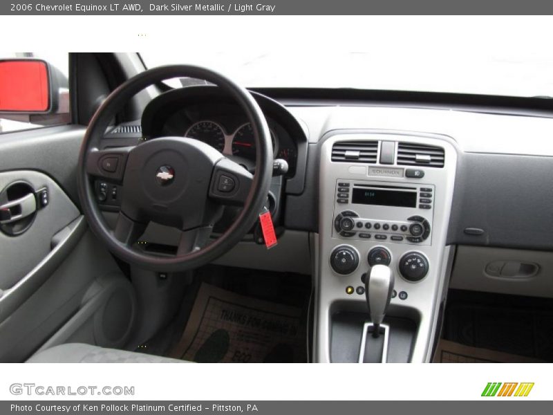 Dark Silver Metallic / Light Gray 2006 Chevrolet Equinox LT AWD