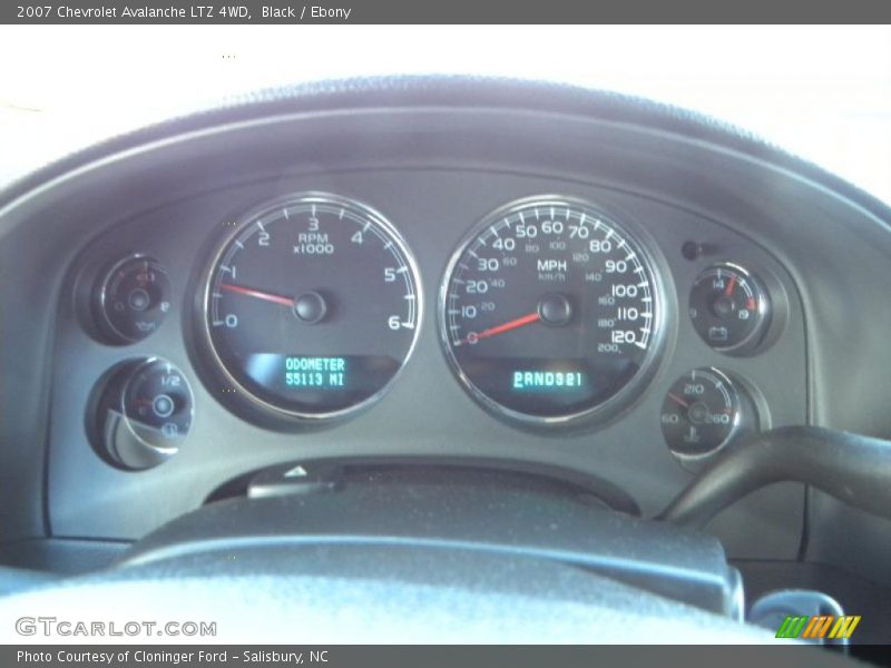 Black / Ebony 2007 Chevrolet Avalanche LTZ 4WD