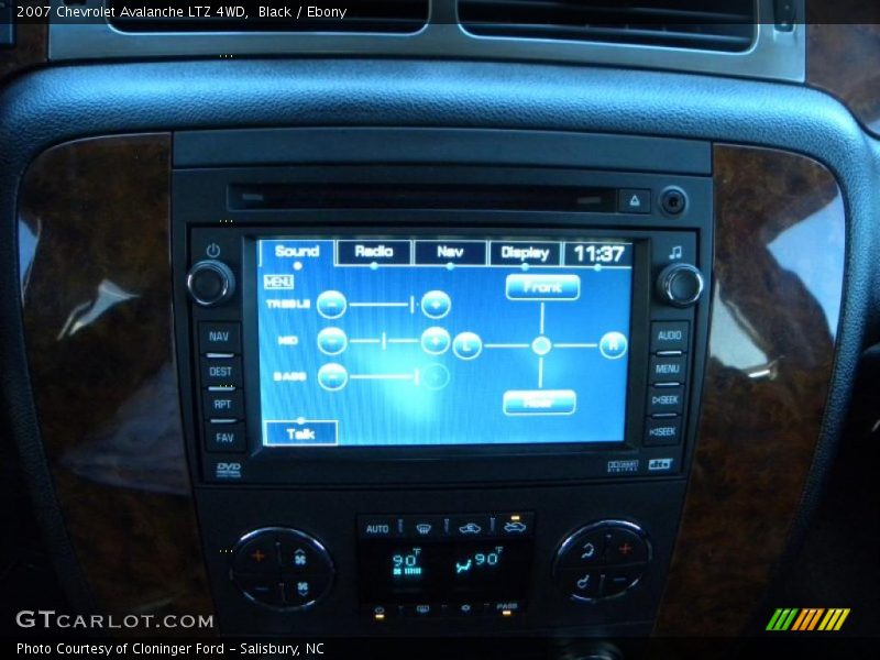 Black / Ebony 2007 Chevrolet Avalanche LTZ 4WD