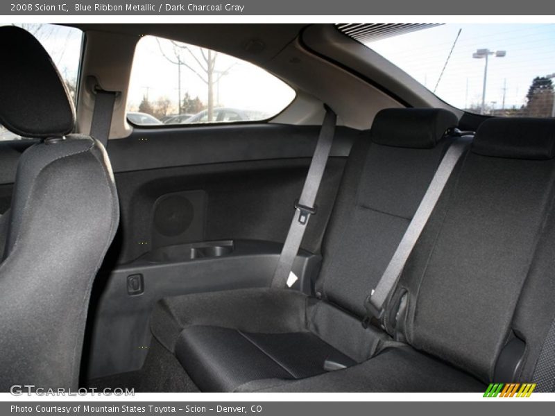 Blue Ribbon Metallic / Dark Charcoal Gray 2008 Scion tC
