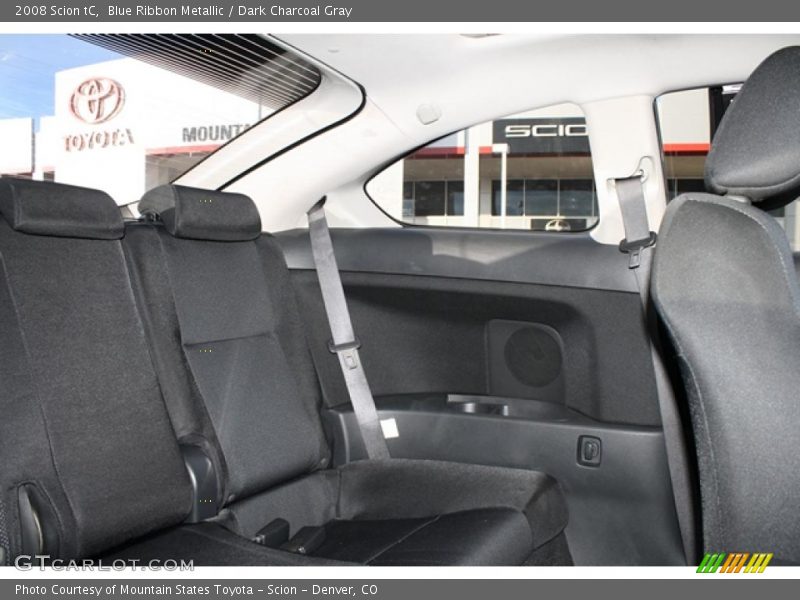 Blue Ribbon Metallic / Dark Charcoal Gray 2008 Scion tC