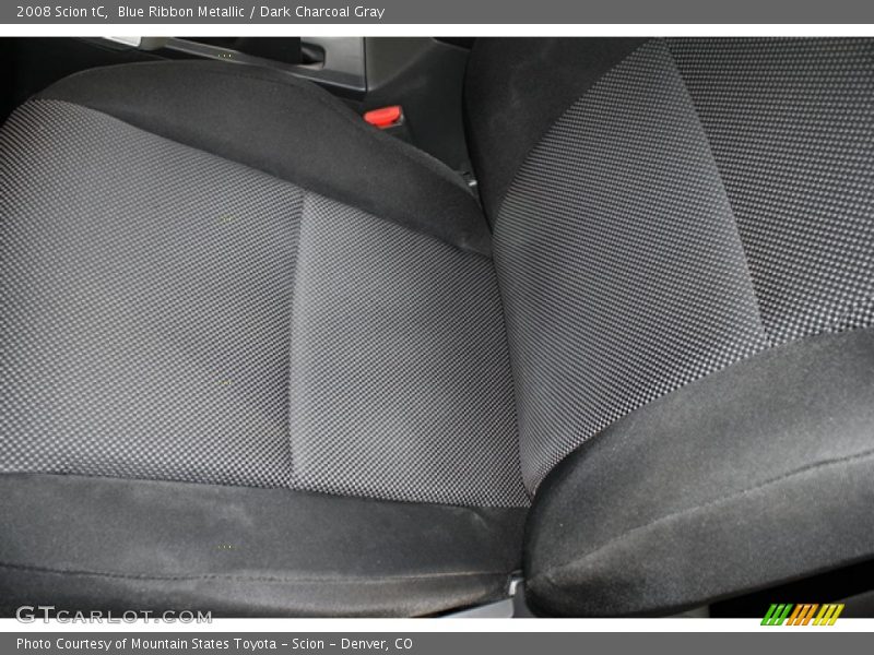 Blue Ribbon Metallic / Dark Charcoal Gray 2008 Scion tC