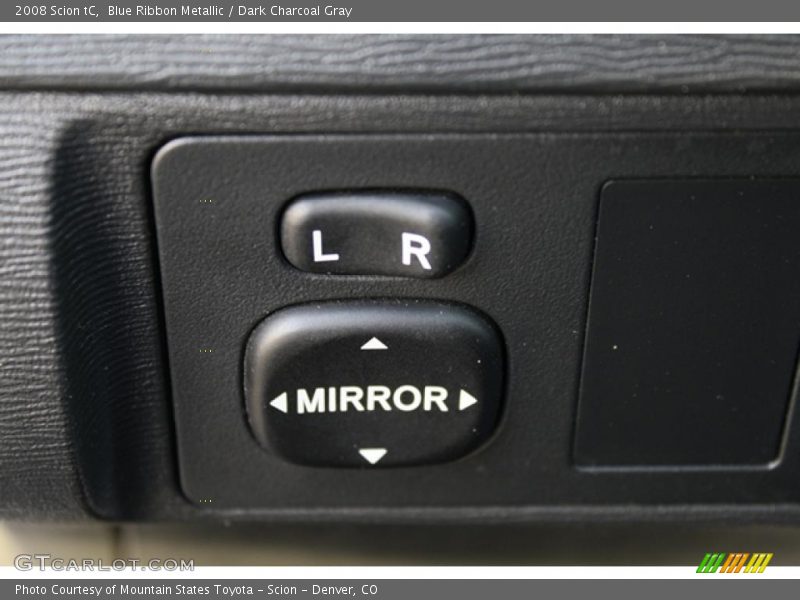 Blue Ribbon Metallic / Dark Charcoal Gray 2008 Scion tC