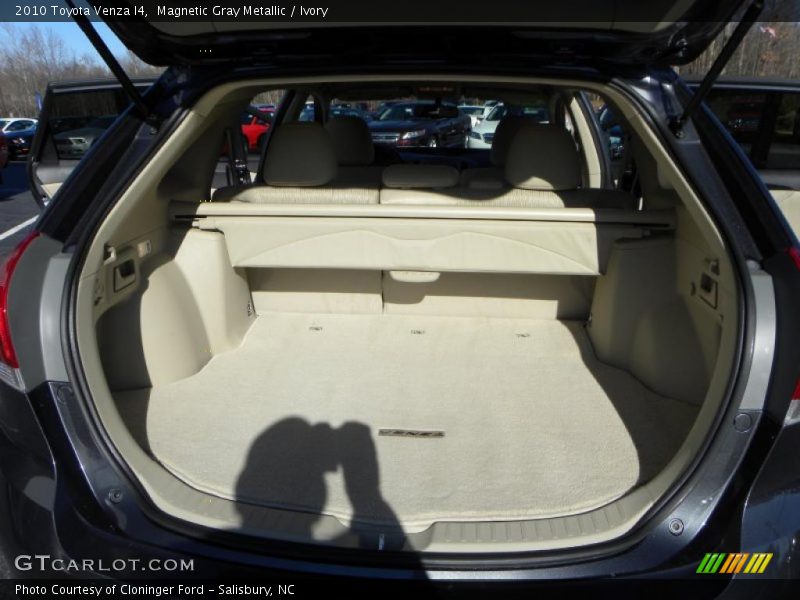 Magnetic Gray Metallic / Ivory 2010 Toyota Venza I4
