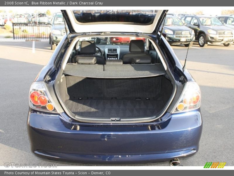 Blue Ribbon Metallic / Dark Charcoal Gray 2008 Scion tC