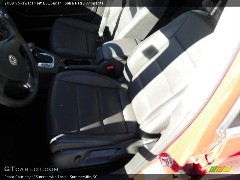 Salsa Red / Anthracite 2009 Volkswagen Jetta SE Sedan