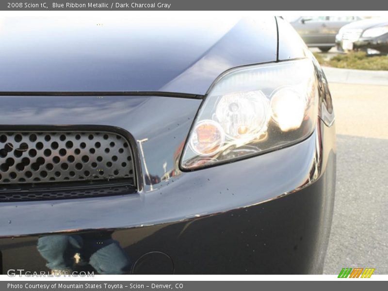 Blue Ribbon Metallic / Dark Charcoal Gray 2008 Scion tC