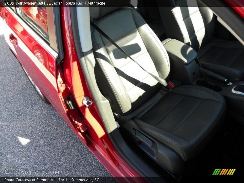 Salsa Red / Anthracite 2009 Volkswagen Jetta SE Sedan