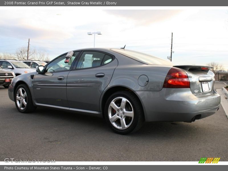 Shadow Gray Metallic / Ebony 2008 Pontiac Grand Prix GXP Sedan