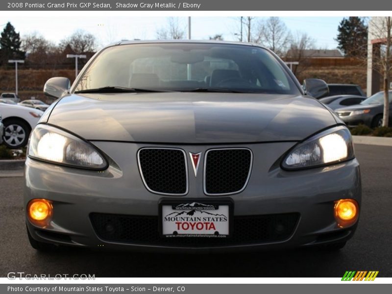 Shadow Gray Metallic / Ebony 2008 Pontiac Grand Prix GXP Sedan