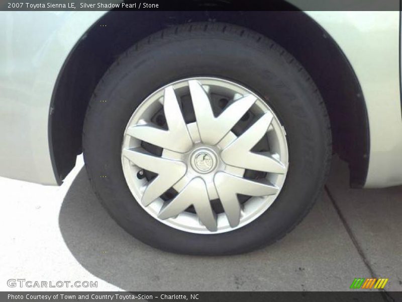 Silver Shadow Pearl / Stone 2007 Toyota Sienna LE