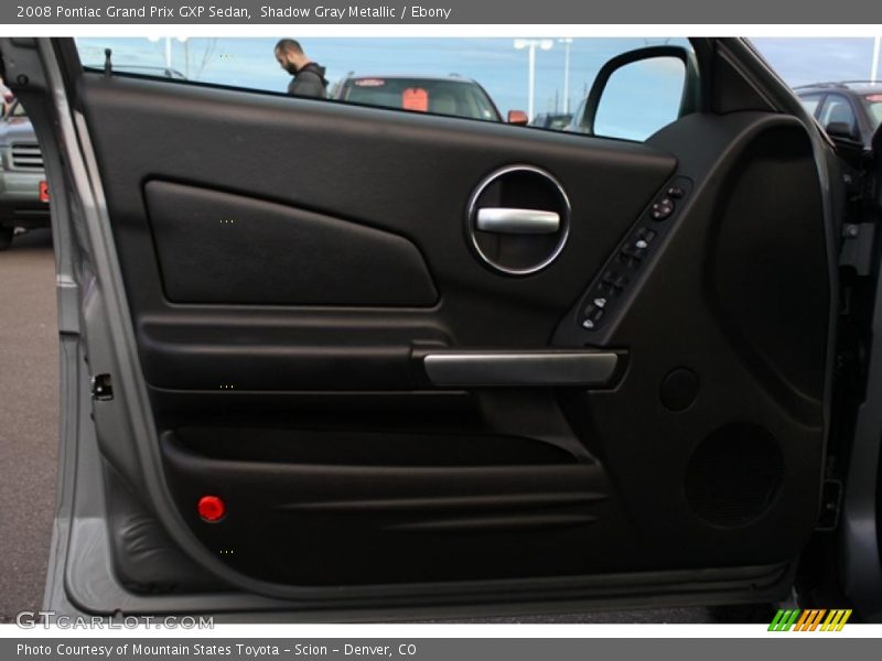 Shadow Gray Metallic / Ebony 2008 Pontiac Grand Prix GXP Sedan