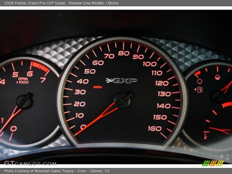  2008 Grand Prix GXP Sedan GXP Sedan Gauges