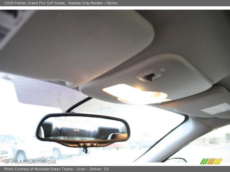 Shadow Gray Metallic / Ebony 2008 Pontiac Grand Prix GXP Sedan