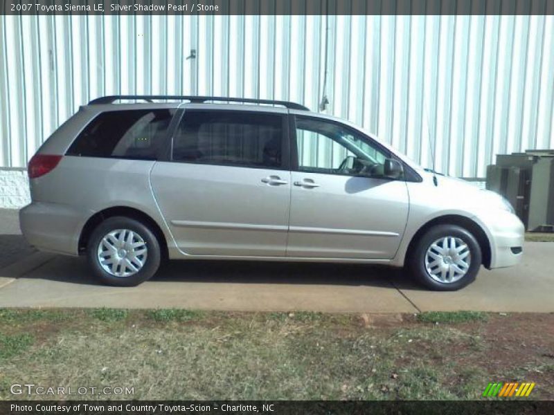 Silver Shadow Pearl / Stone 2007 Toyota Sienna LE